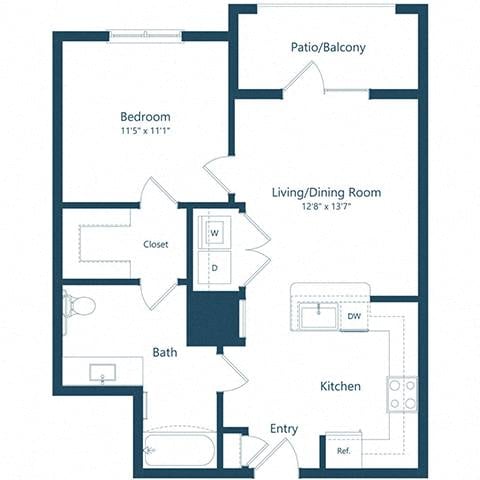 A4 floor plan