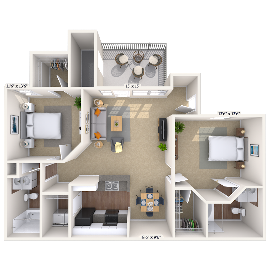 The Reynolds floor plan