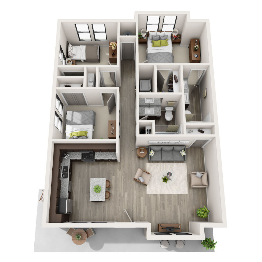 Hendrix floor plan