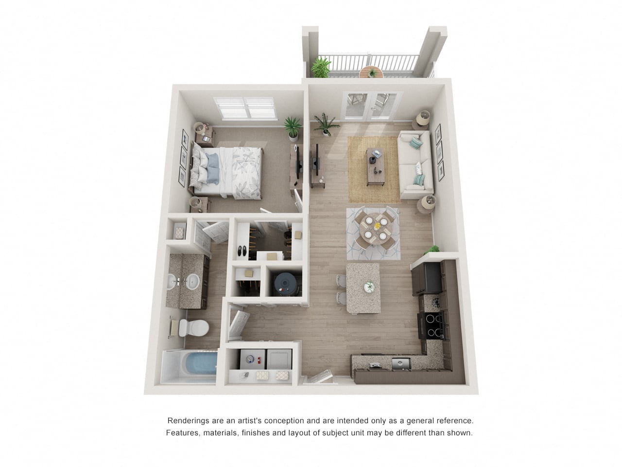 A1 floor plan