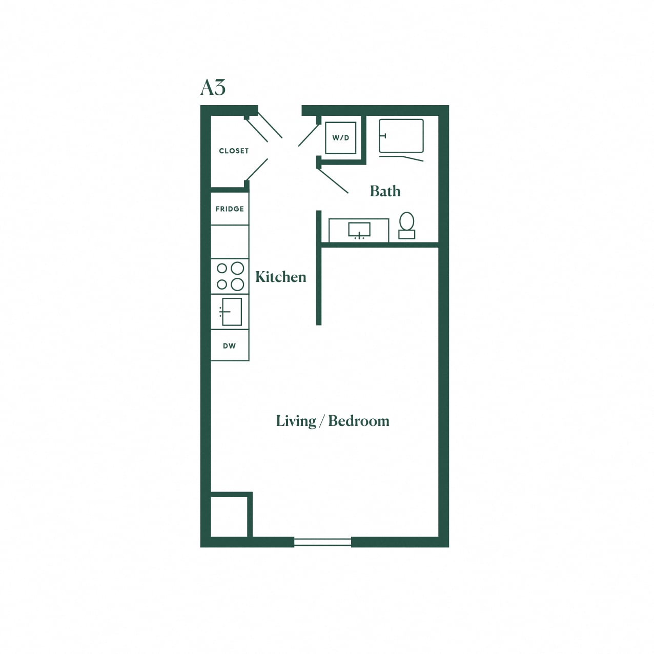 A3 floor plan