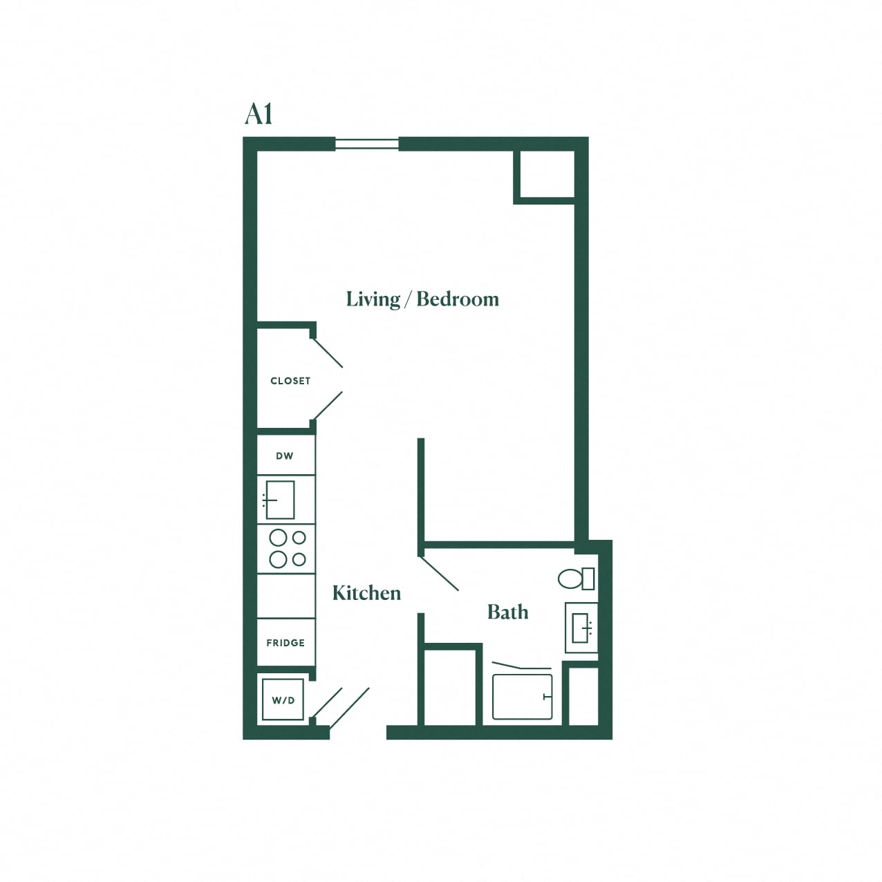 A1 floor plan