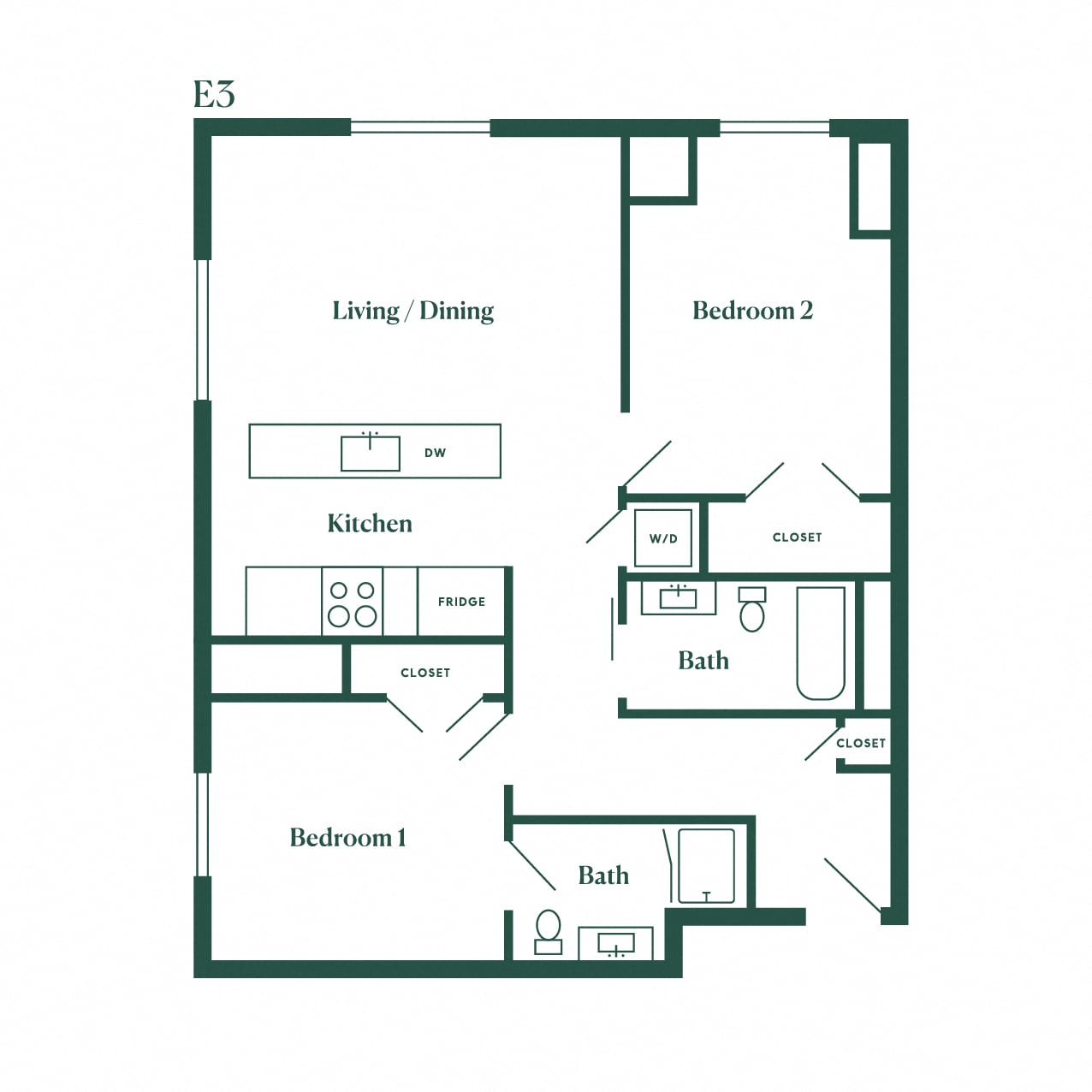 E3 floor plan