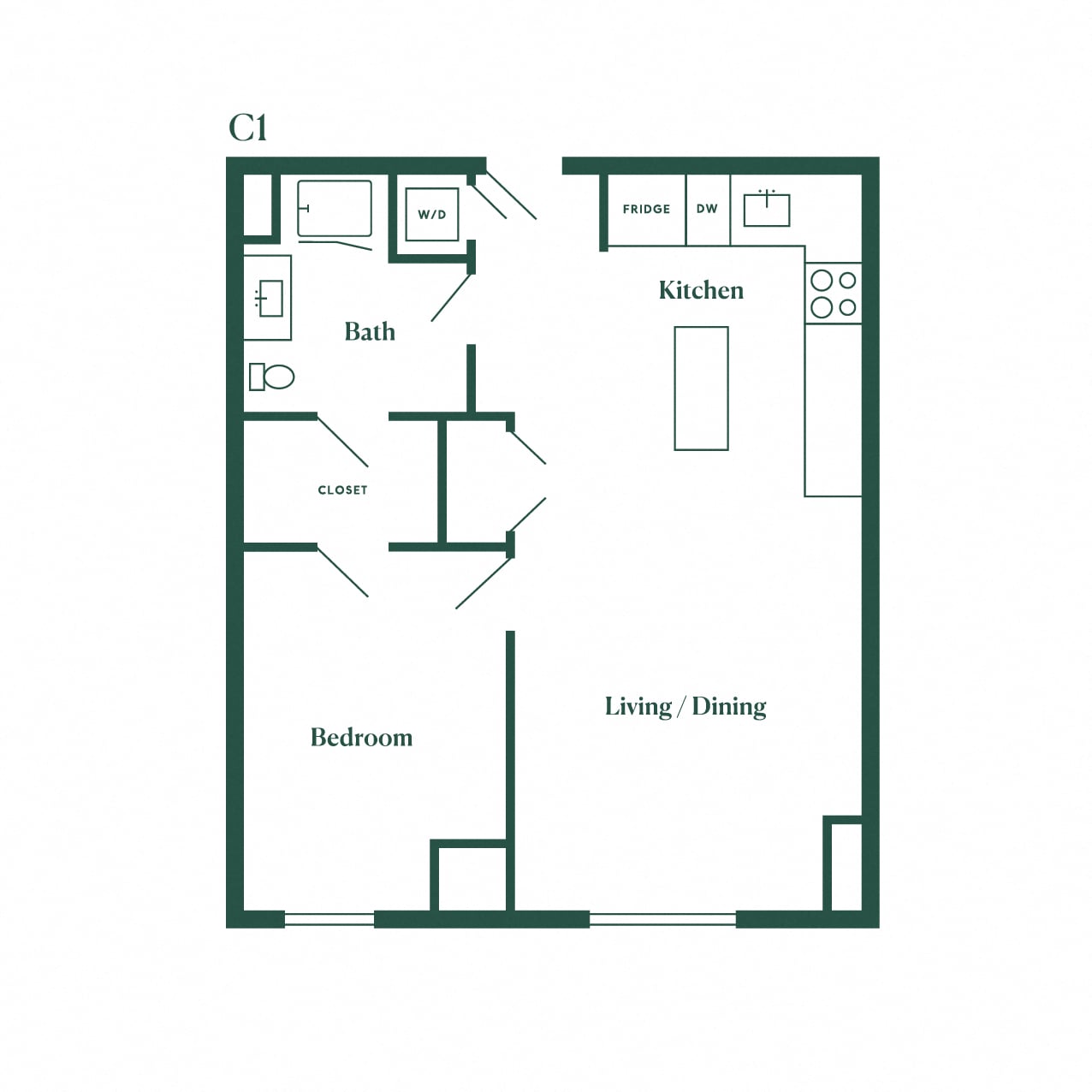 C1 floor plan