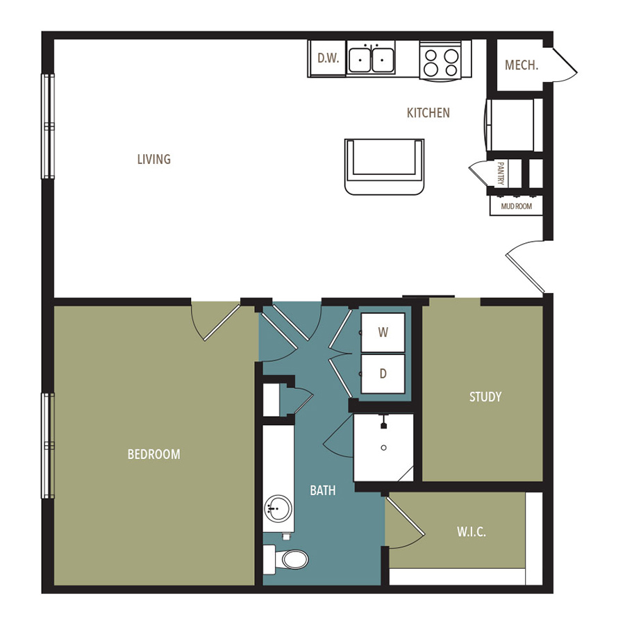 A9 floor plan