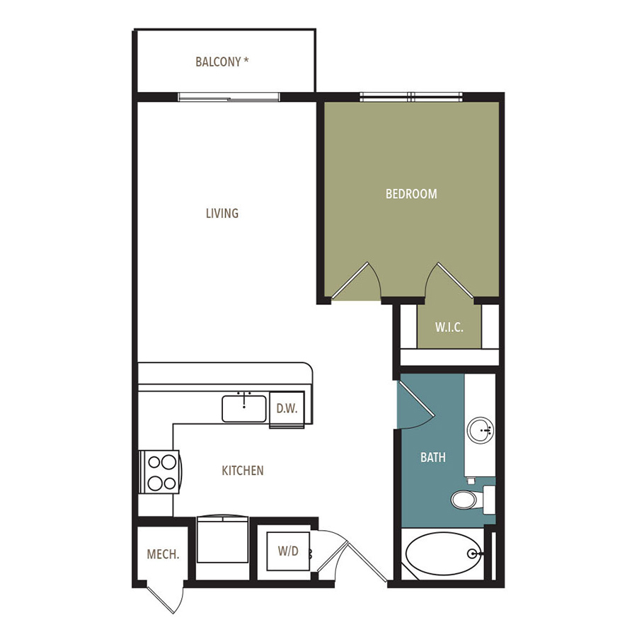 A1 floor plan