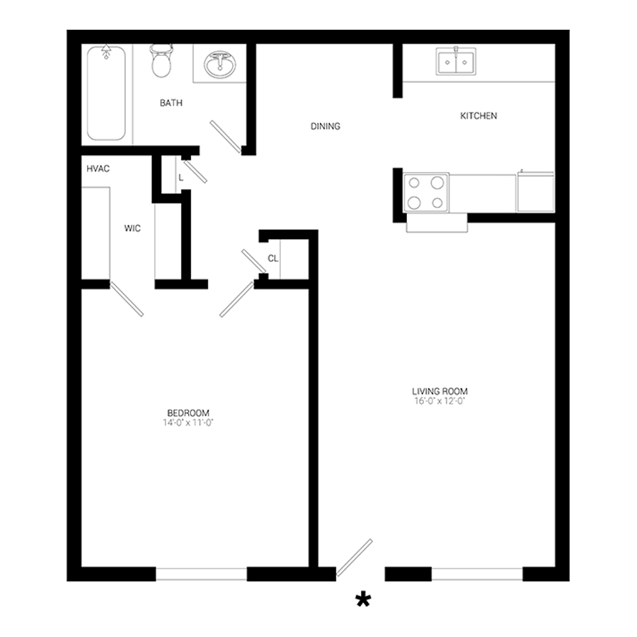 Cedar floor plan