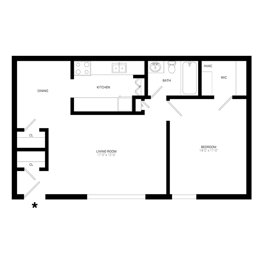Maple floor plan