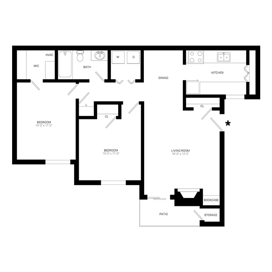 Beech floor plan
