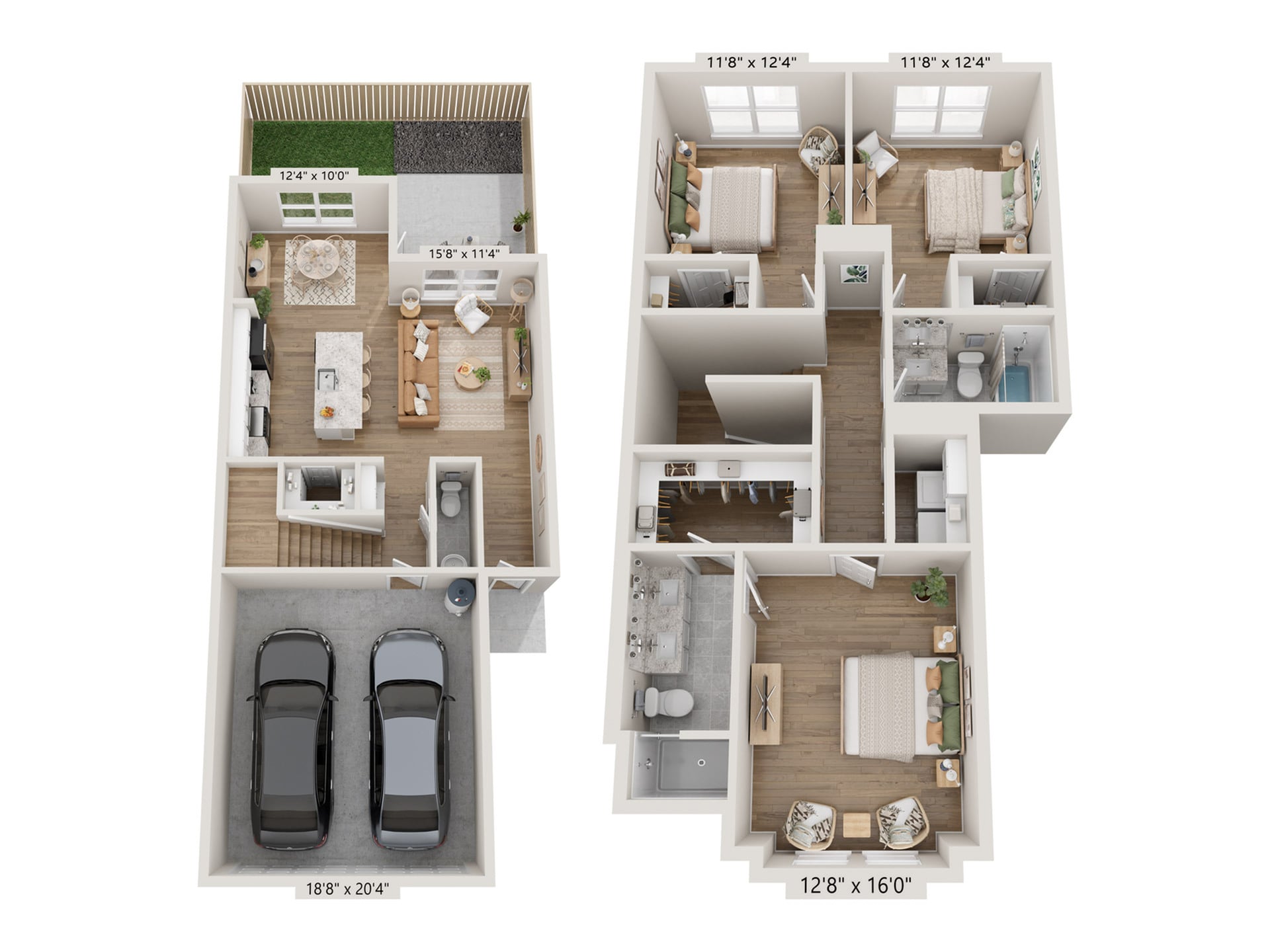 Daylight floor plan
