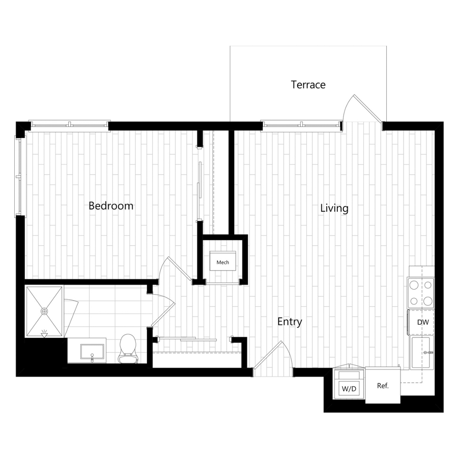 A13 floor plan