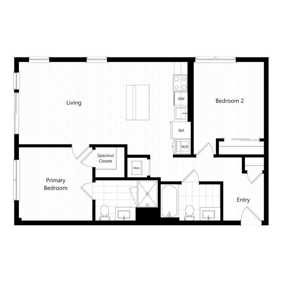 B2 floor plan