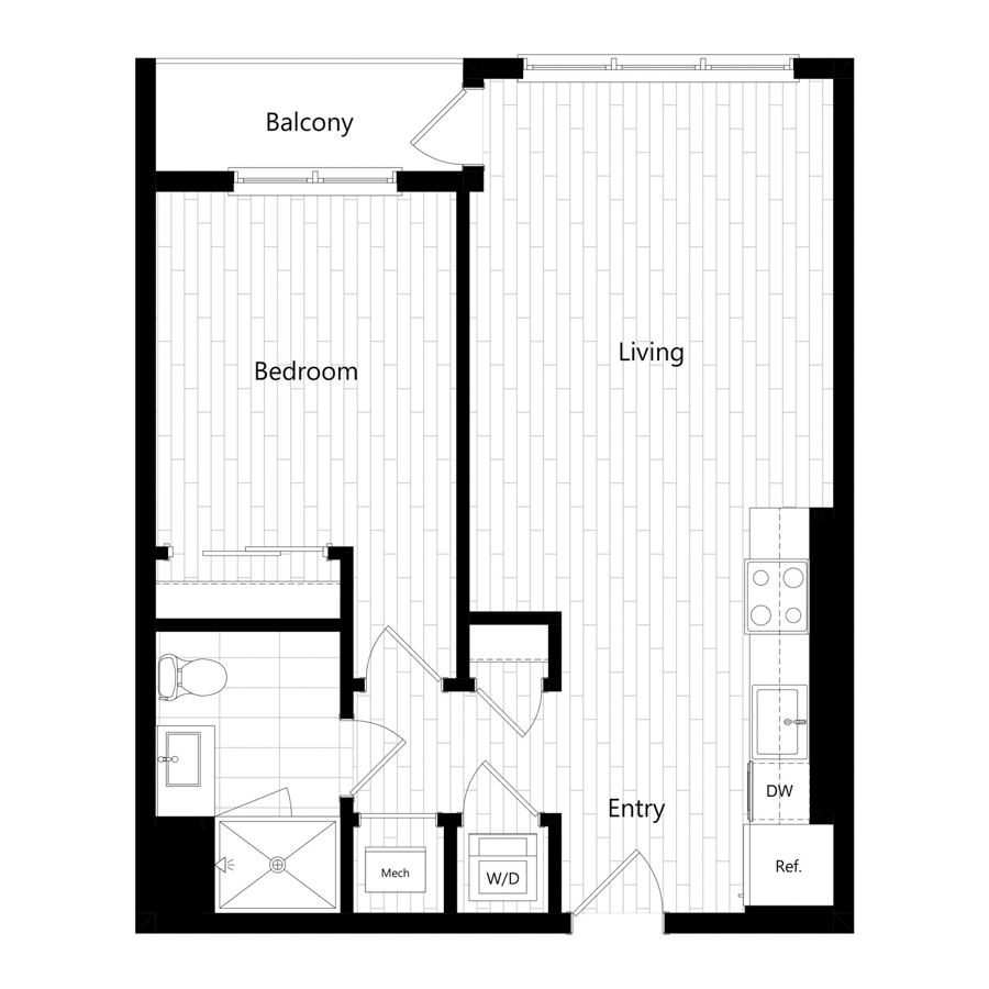 A23 floor plan