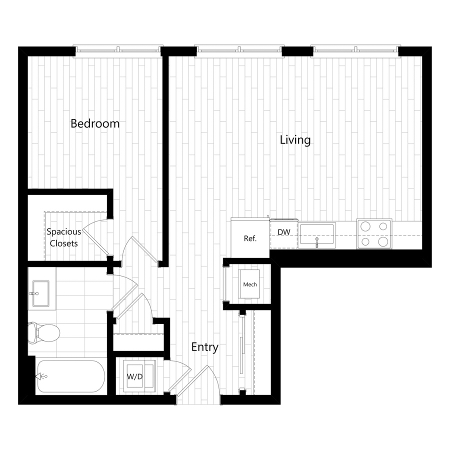 A21 floor plan