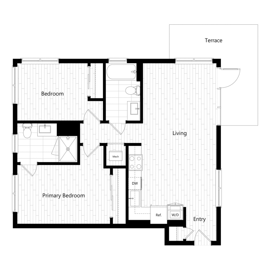 B13 floor plan
