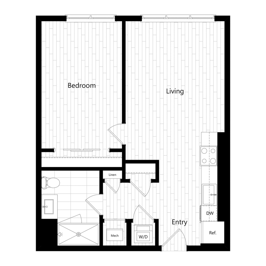 A25 floor plan