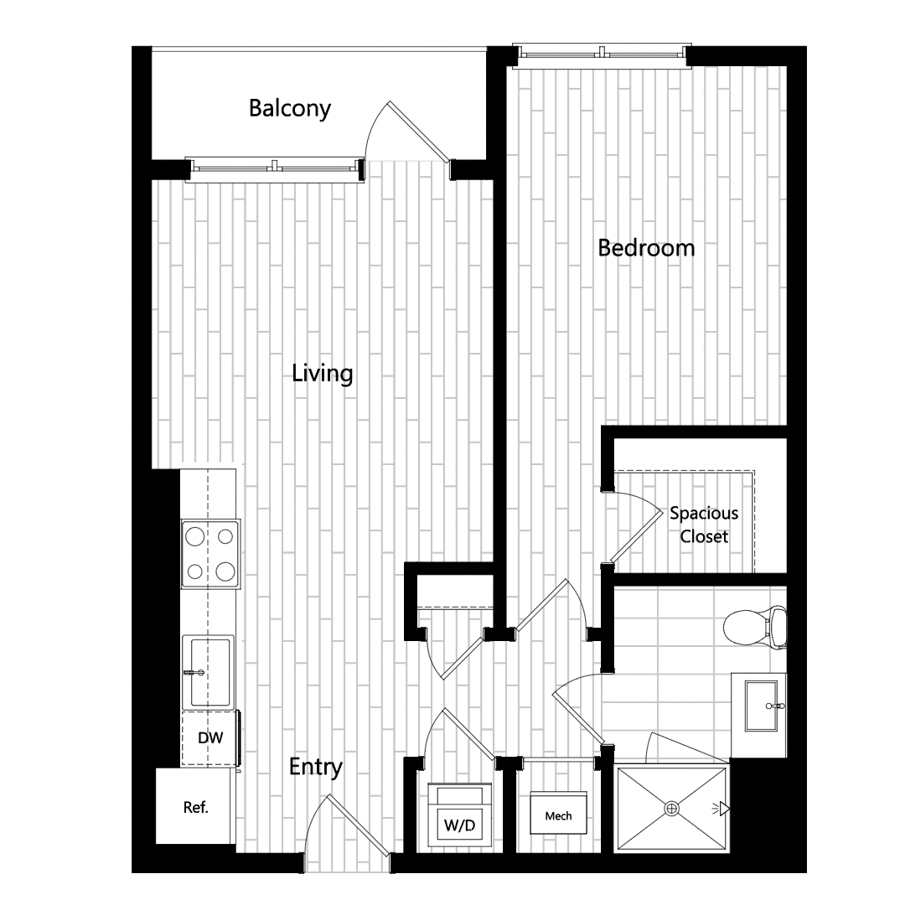 A17B floor plan