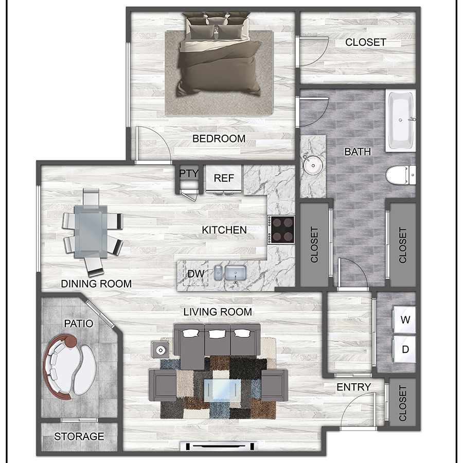 A2 floor plan