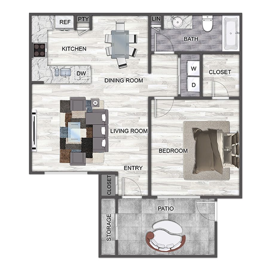 A1 floor plan