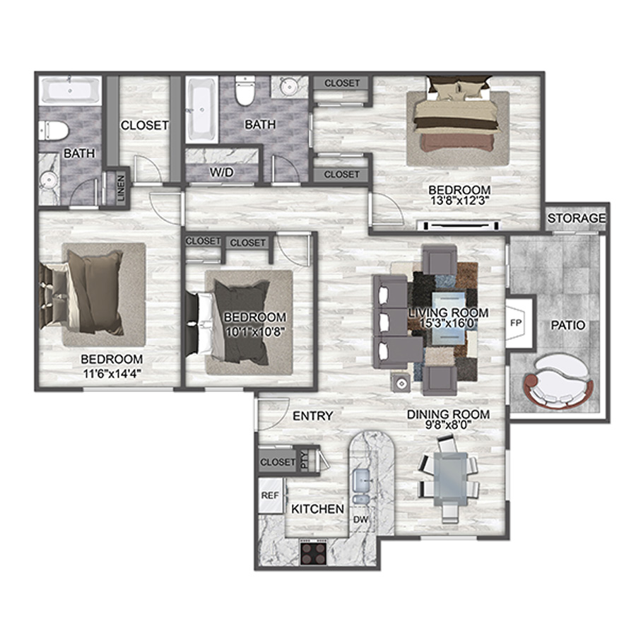 C1 floor plan