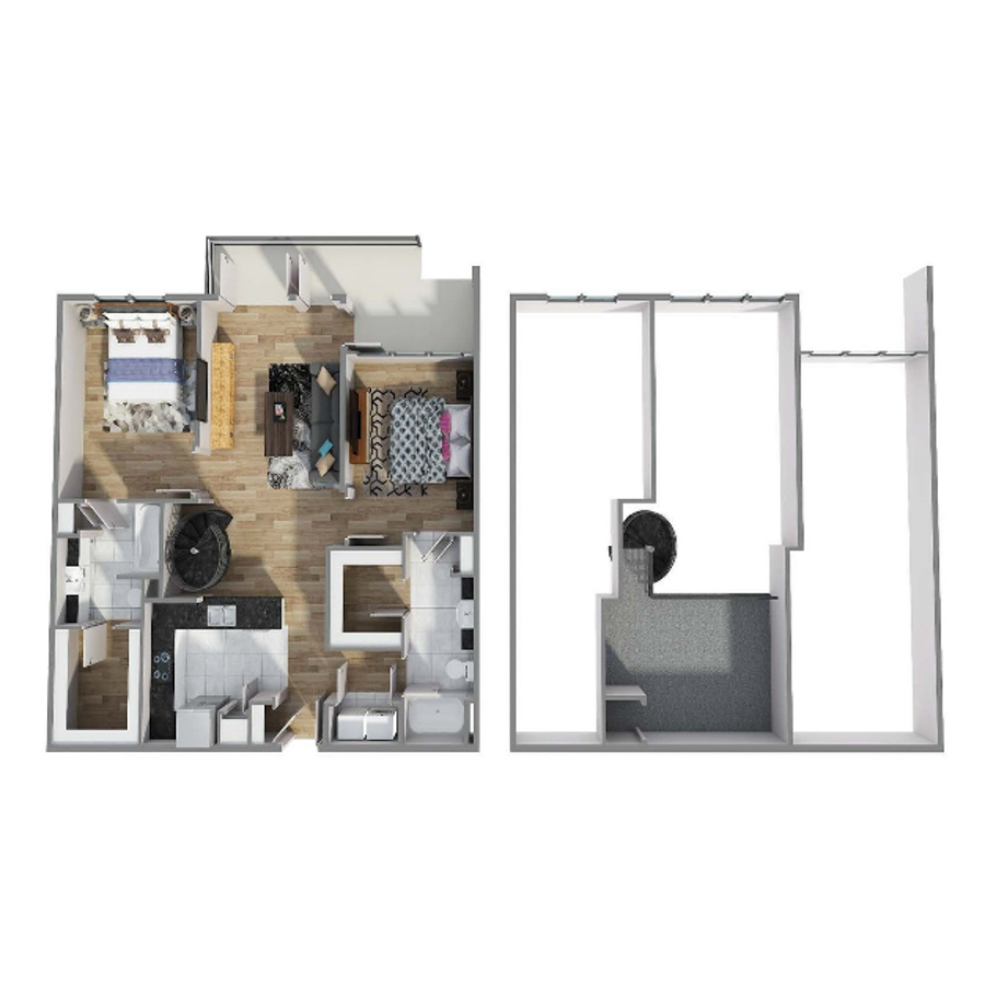 Magnolia Loft floor plan
