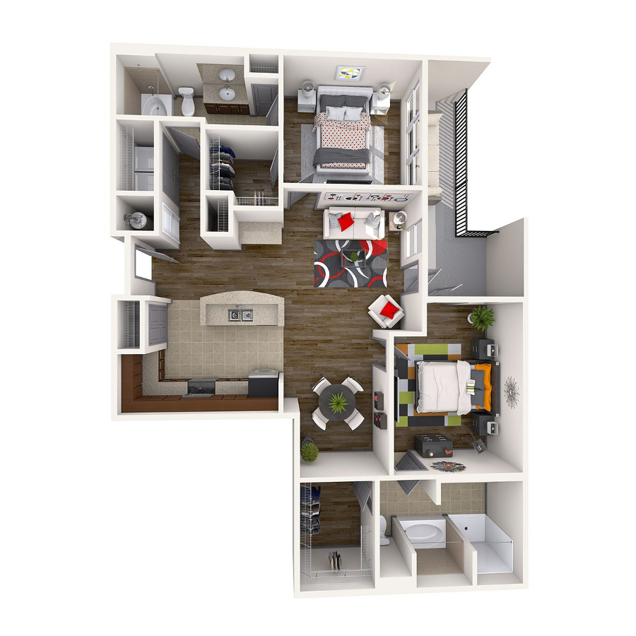 Amelia floor plan