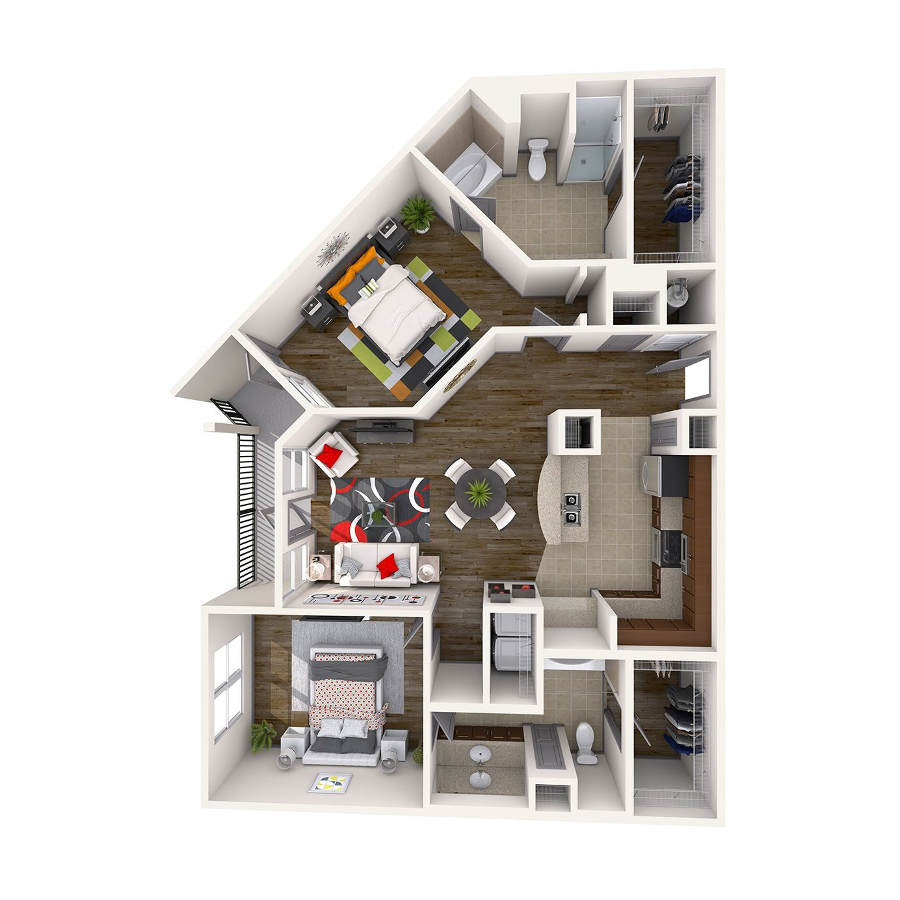 Kaley floor plan