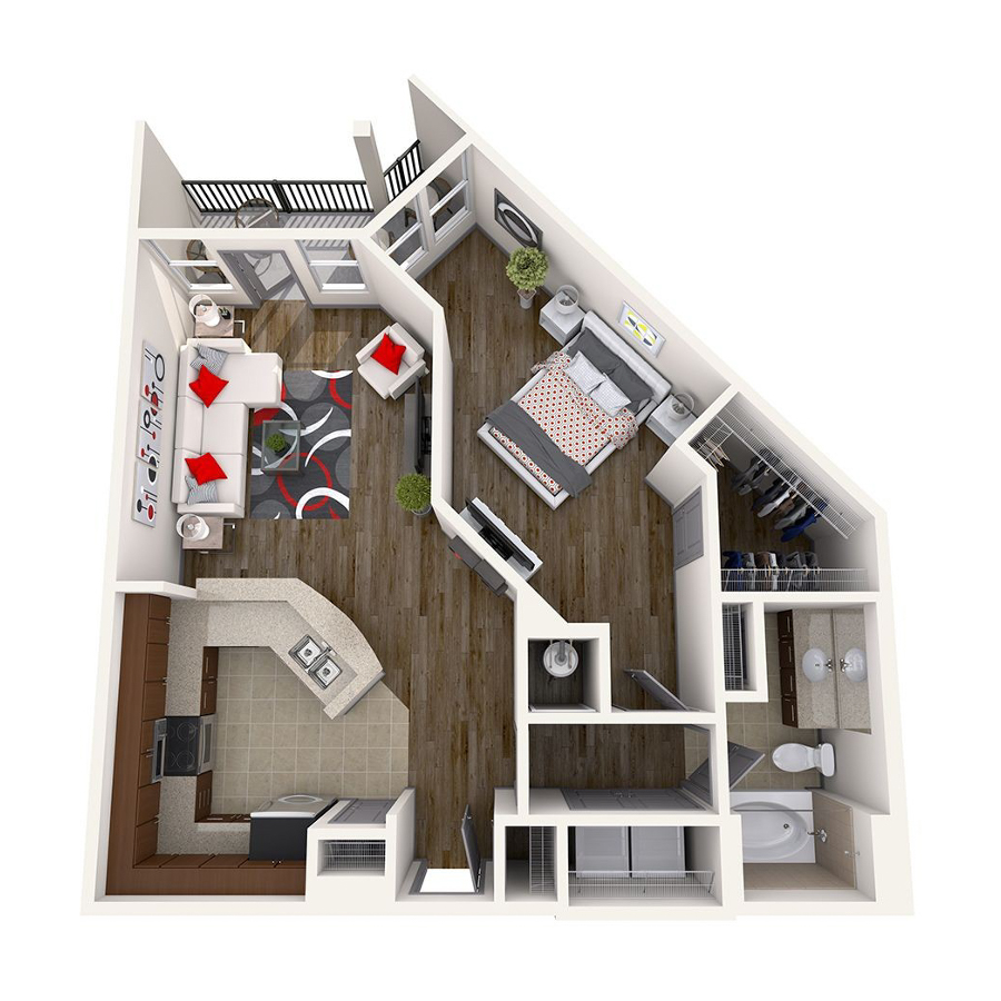 Wallstreet floor plan