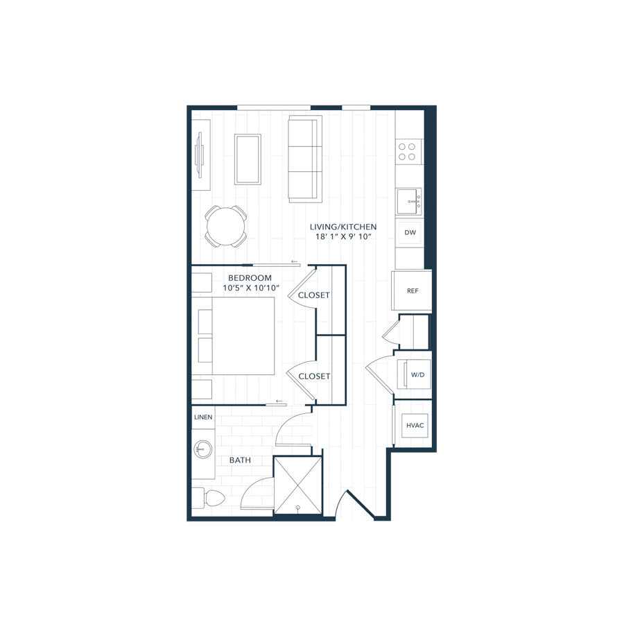 A2 floor plan