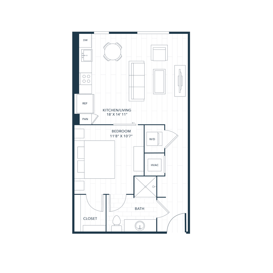 A1 floor plan