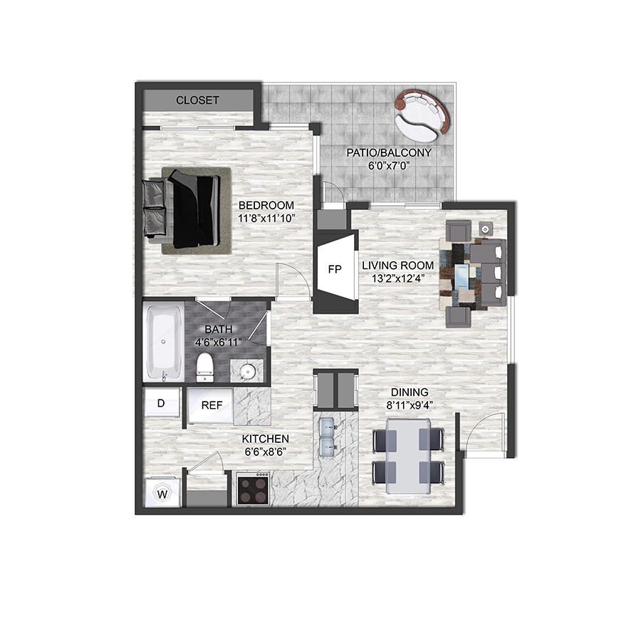 A3 floor plan
