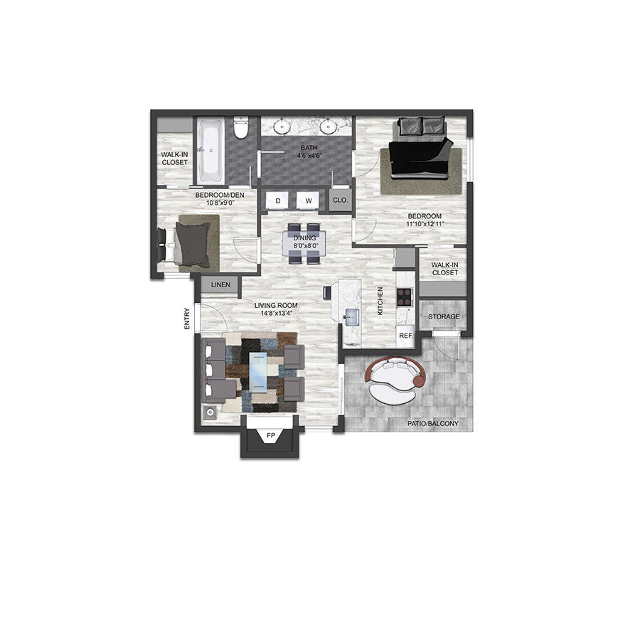 B1 floor plan