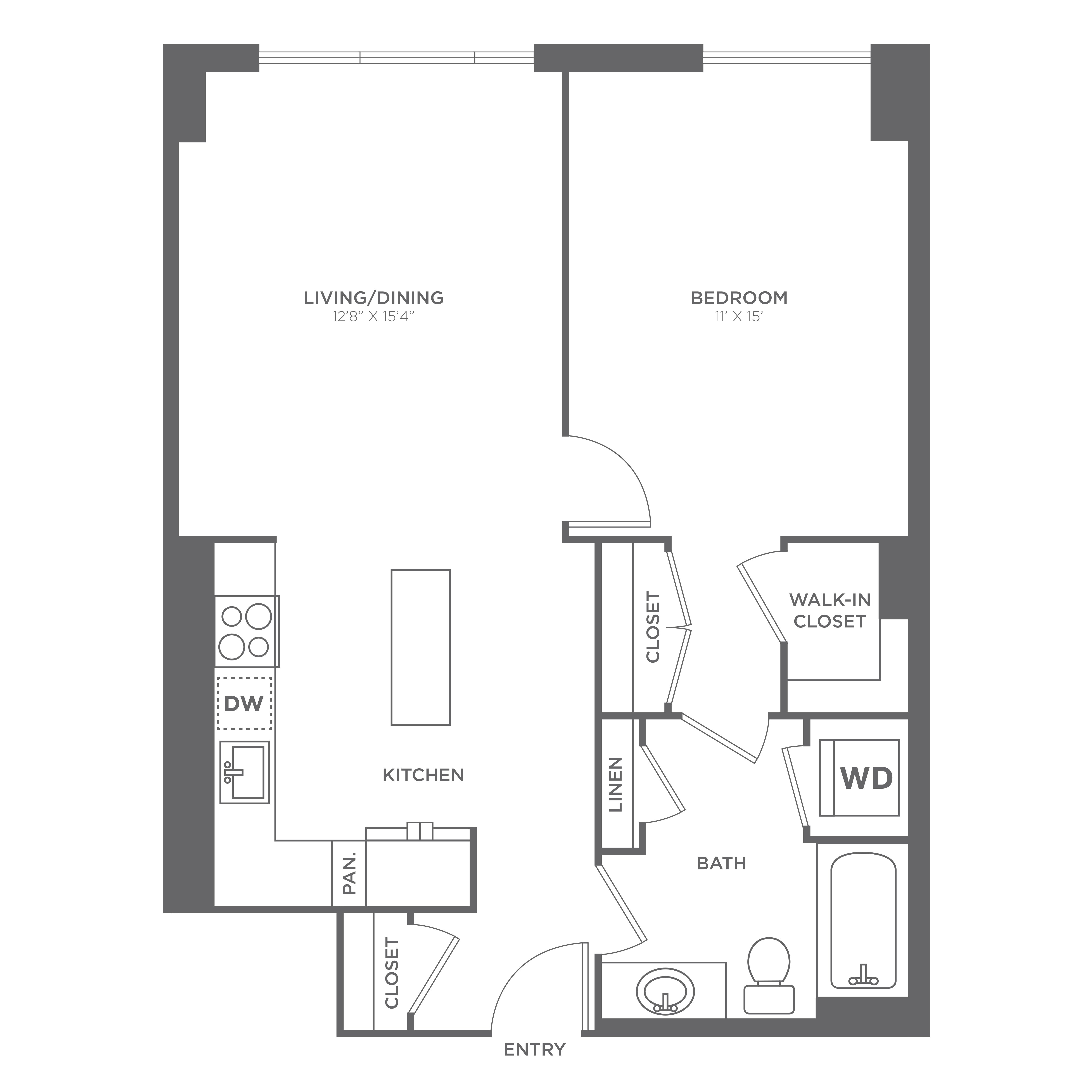 A1 floor plan