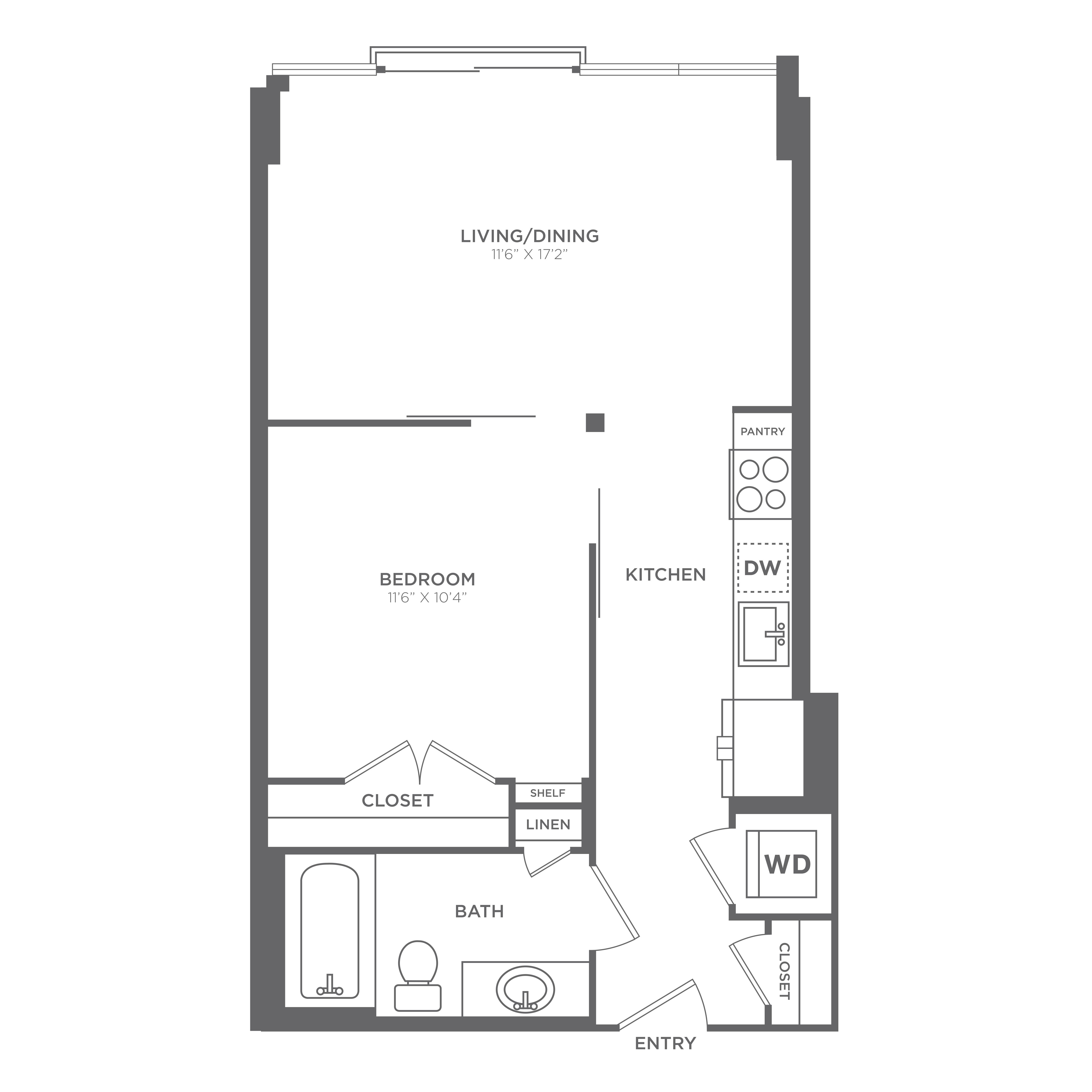 AU7 floor plan