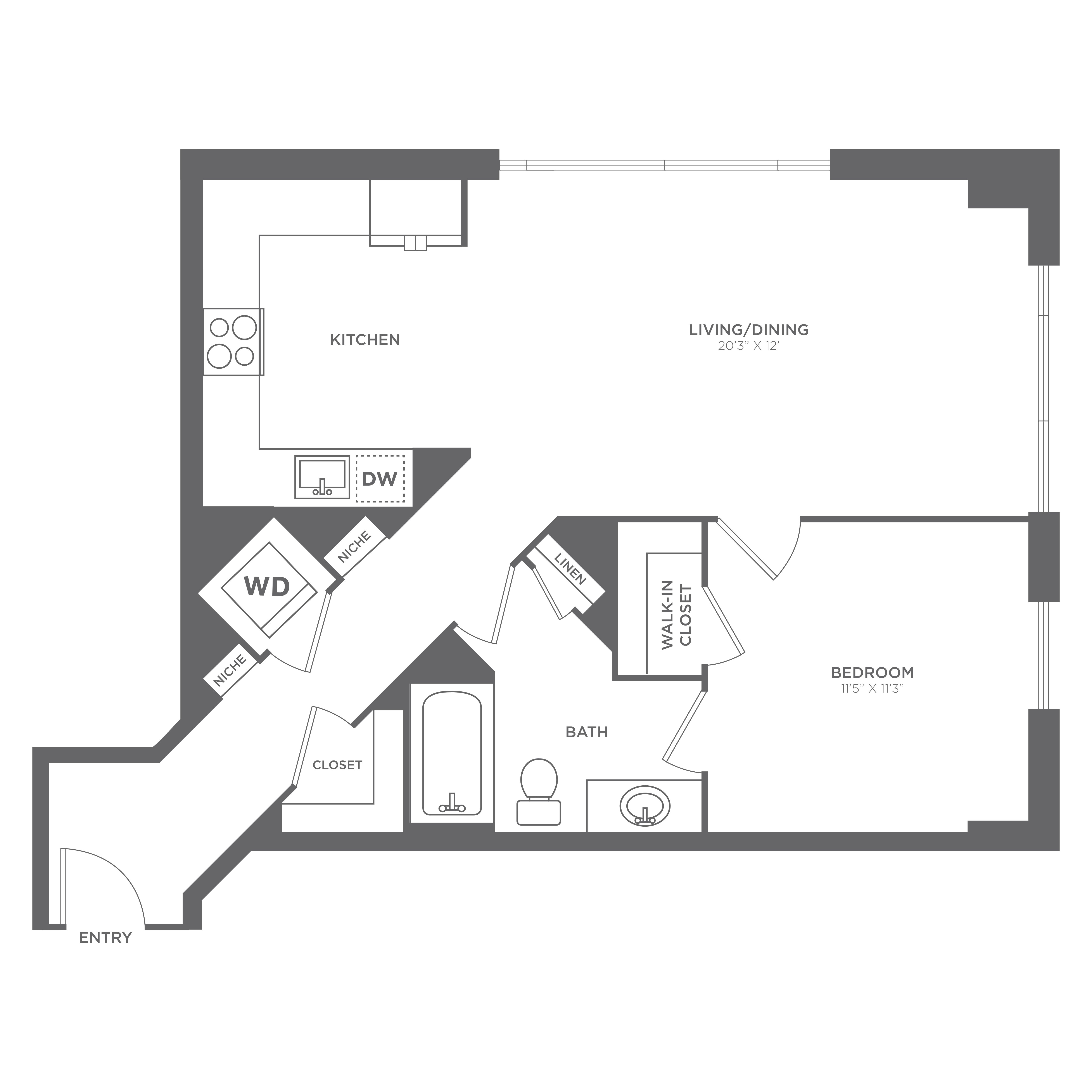 A3 floor plan