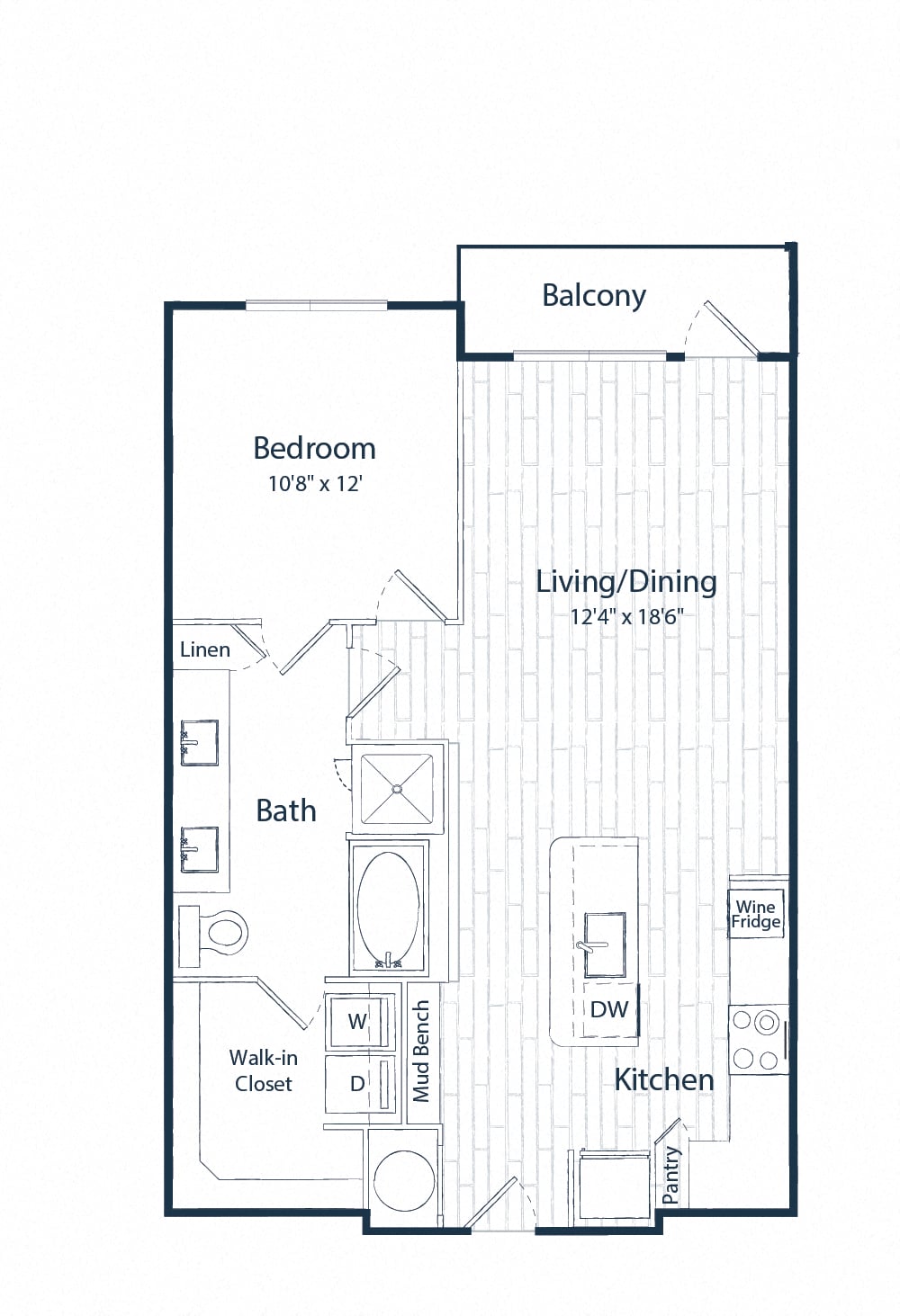 A6 floor plan