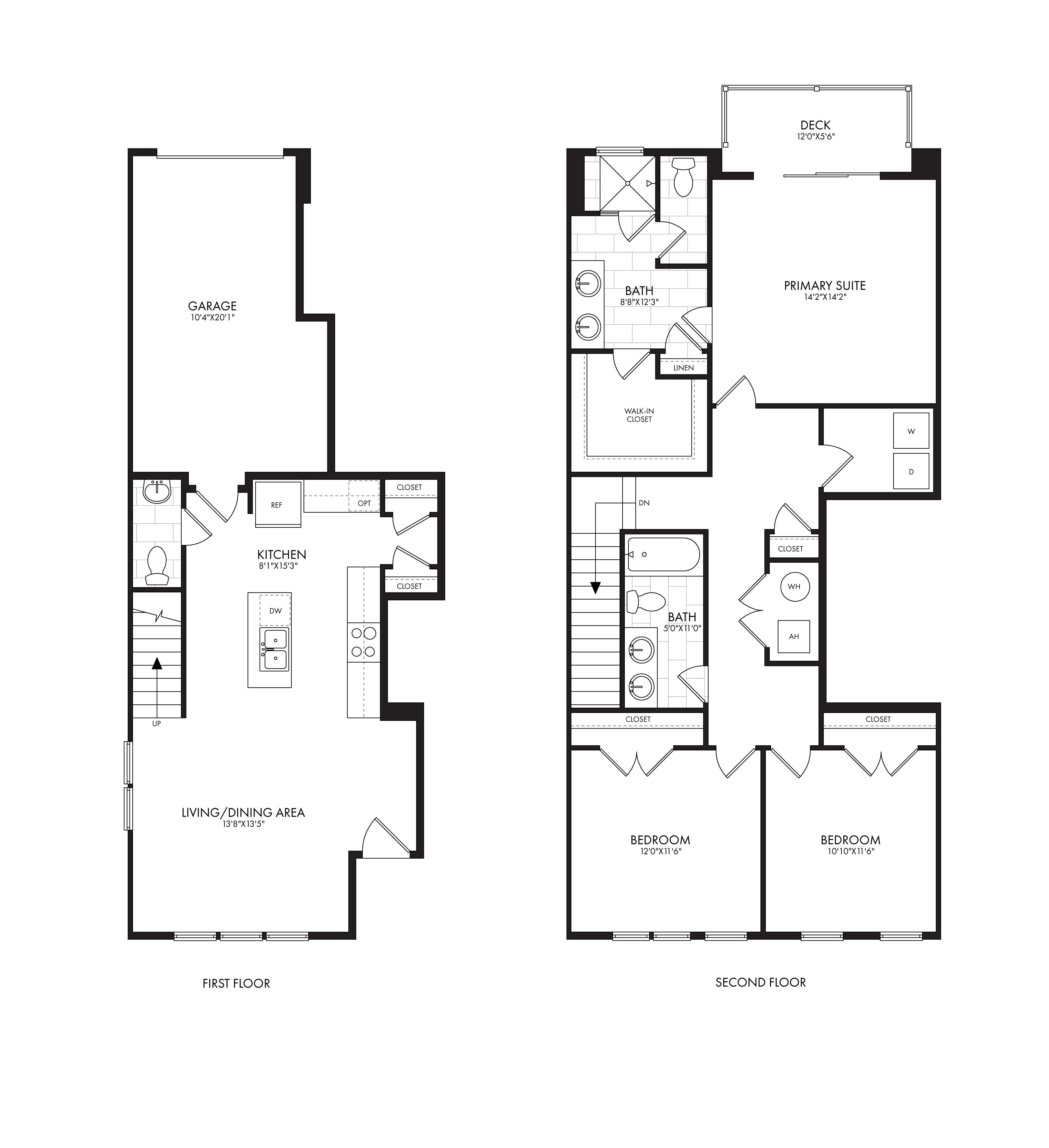 E1 floor plan
