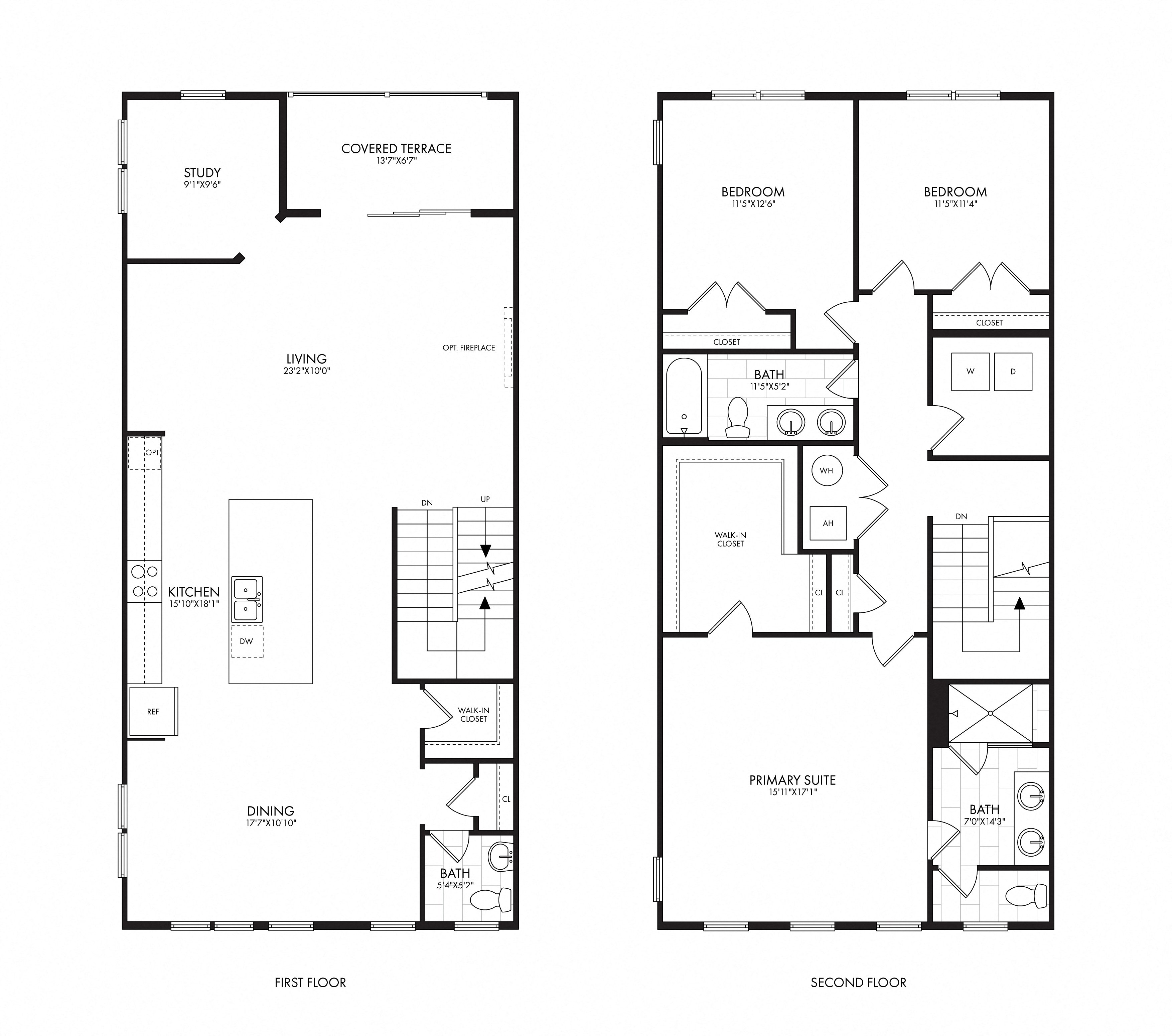 E4 floor plan