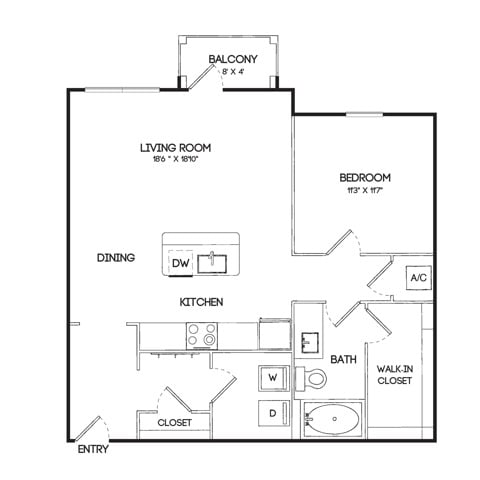 A2A floor plan