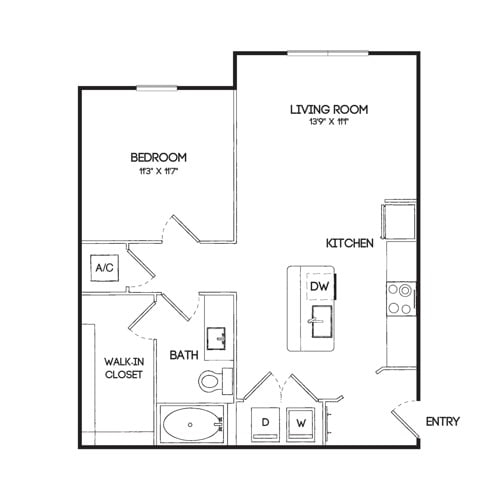 A1 floor plan