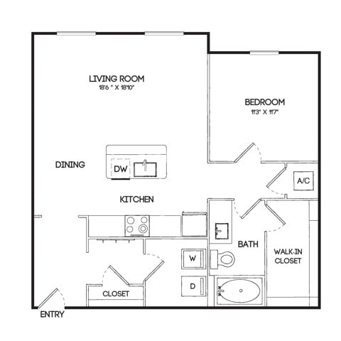 A2 floor plan