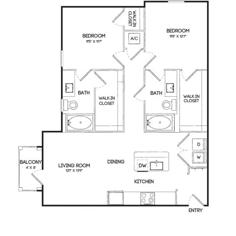 B1A floor plan