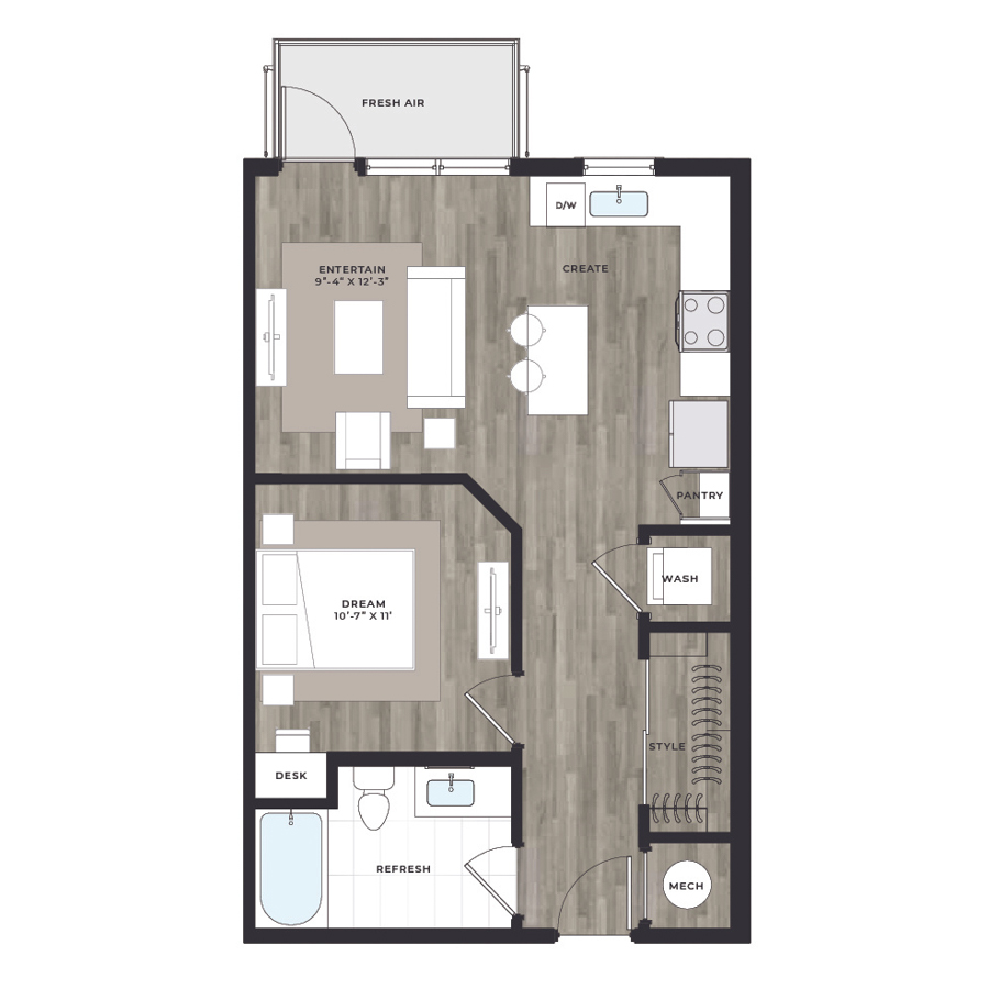 JA1 floor plan