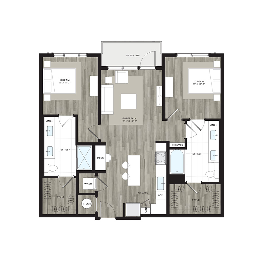 B1 floor plan