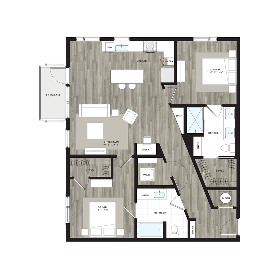 B3 floor plan