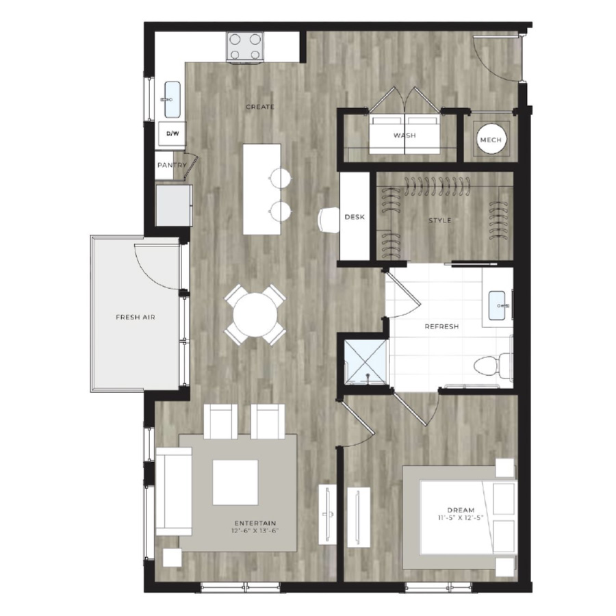 A5.1 floor plan