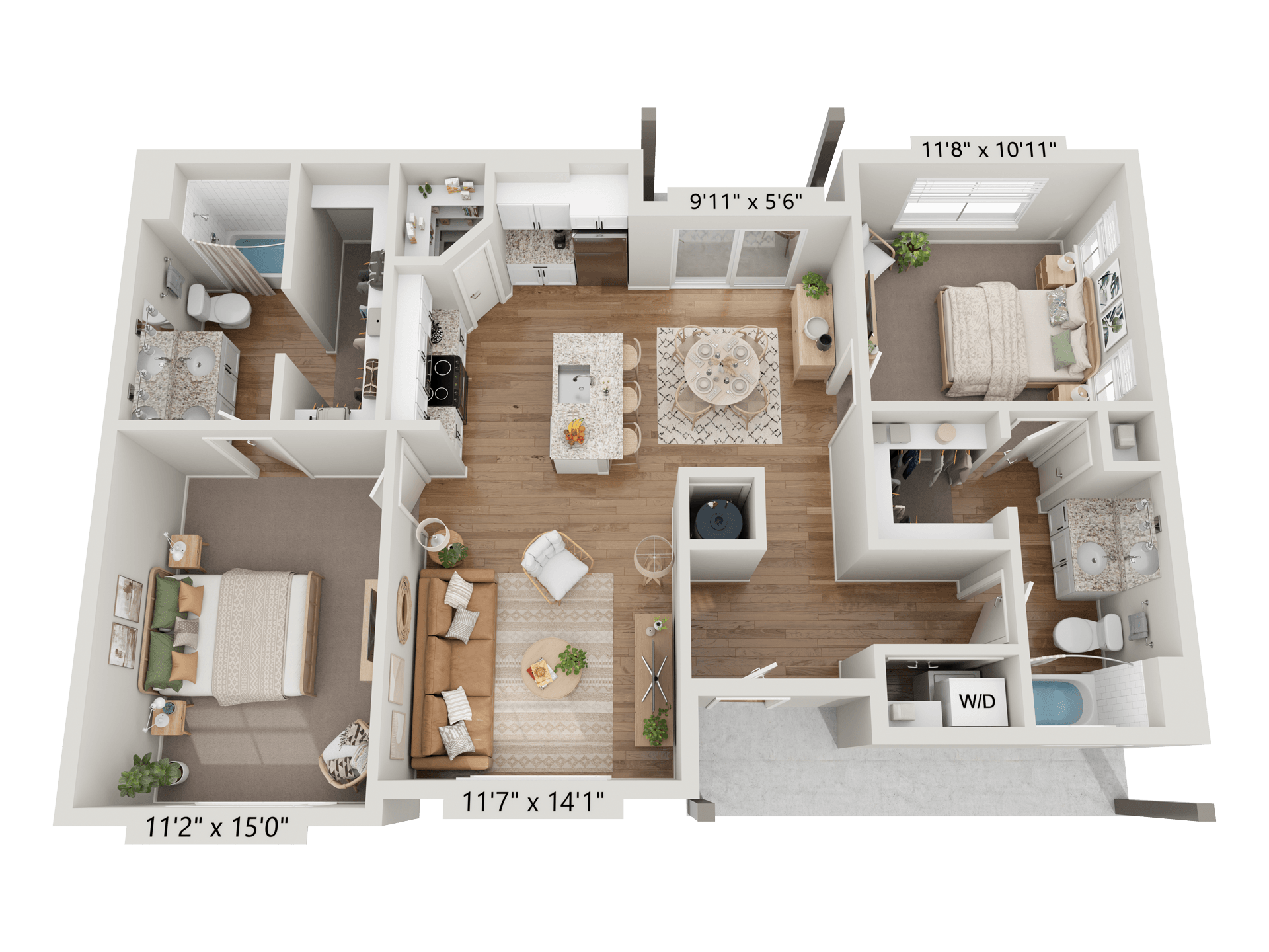 A2 floor plan