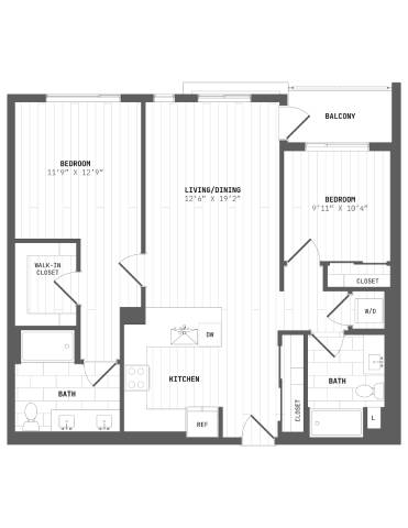 B1.7 floor plan