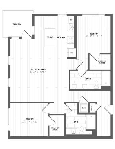 B2.1 floor plan