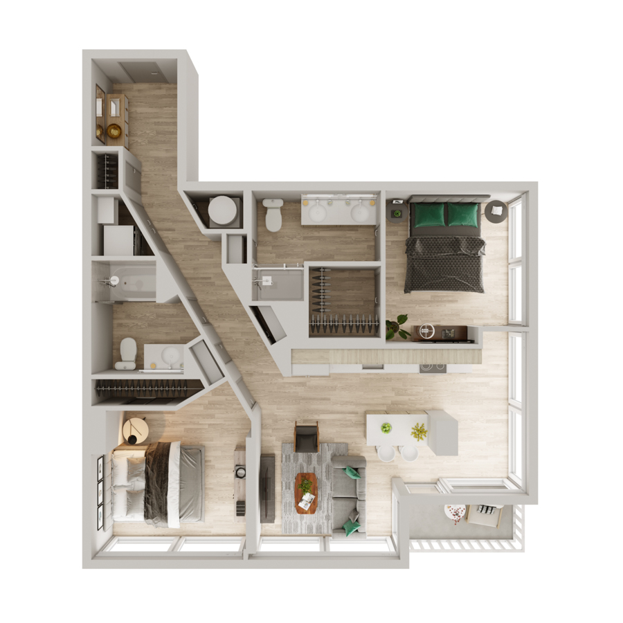 B1 floor plan